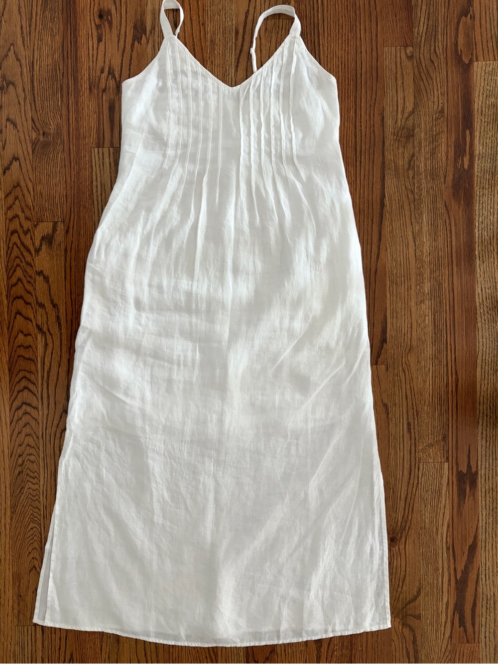Splendid Stella White Linen Midi Dress XS - Picture 5 of 6